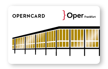 Operncard Frankfurt