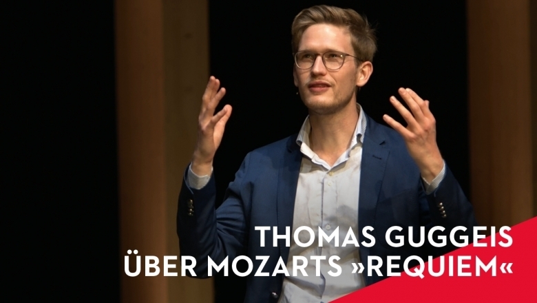 Thomas Guggeis talking about Mozart's Requiem