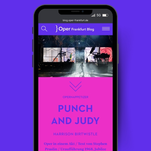 »Punch and Judy« auf dem Blog