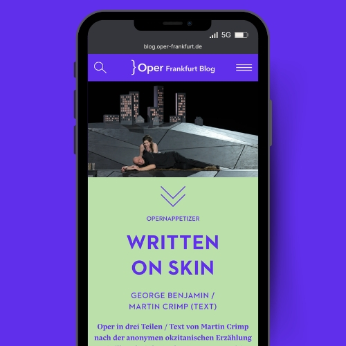 »Written on Skin« auf dem Blog