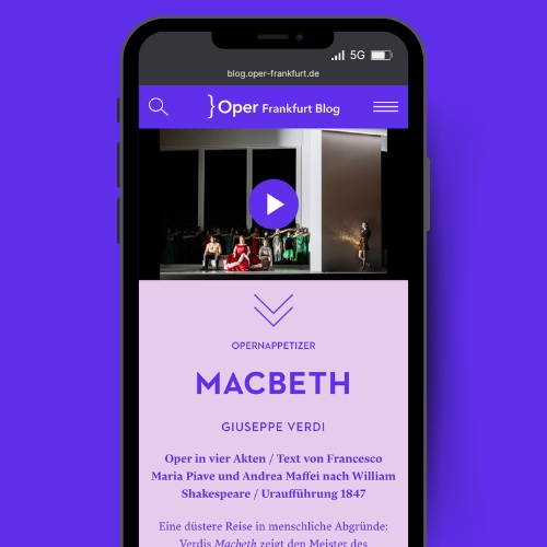 »Macbeth« auf dem Blog