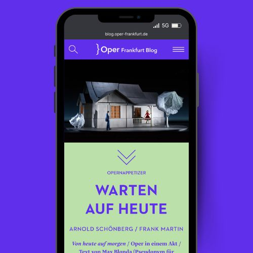 Warten auf heute auf dem Blog
