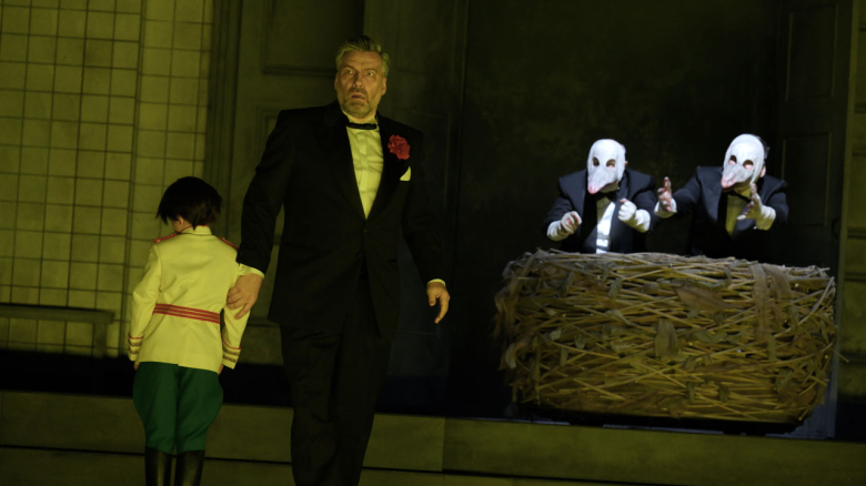 Andreas Bauer Kanabas (Ramfis), Statisterie der Oper Frankfurt