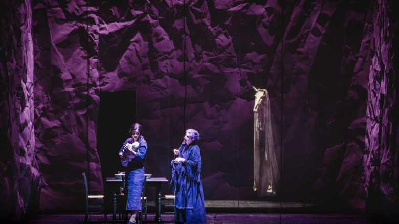 Zanda Švēde (Leonardos Frau), Annette Schönmüller (Schwiegermutter)