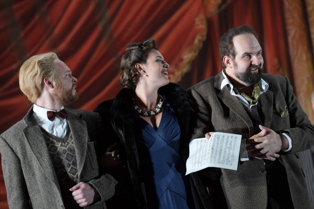 Iain MacNeil (Olivier), Kirsten MacKinnon (Die Gräfin), AJ Glueckert (Flamand)
