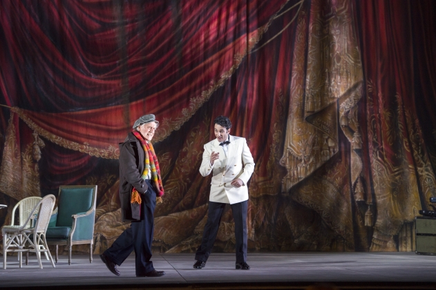 Graham Clark (Monsieur Taube) & Gurgen Baveyan (Steward)