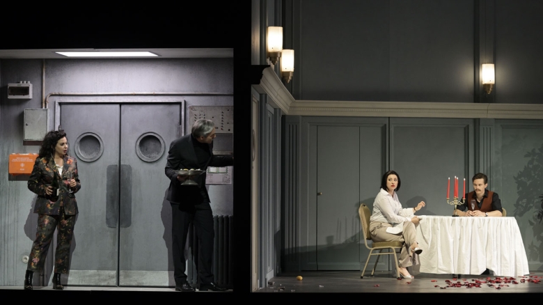 Bianca Tognocchi (Despina), Liviu Holender (Don Alfonso), Kelsey Lauritano (Dorabella) , Magnus Dietrich (Ferrando)