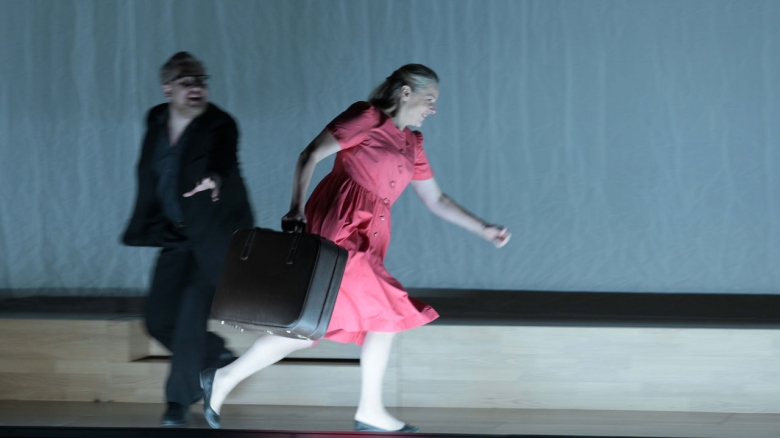 Ian Koziara (Fritz) & Jennifer Holloway (Grete)