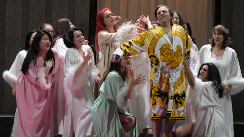 Peter Marsh (Der Prinz von Mantua), Alte Besetzung (Die Marquise; mit rotem Haar), Ensemble