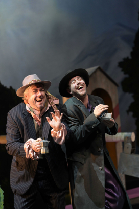 Yves Saelens (Pietro) & Michael Porta (Falsacappa)