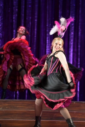 Elizabeth Reiter (Valencienne) in the Grisette's cabaret