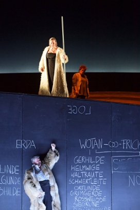 James Rutherford (Wotan), Claudia Mahnke (Fricka), Christiane Libor (Brünnhilde)