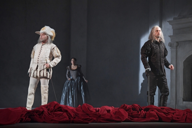 Magnús Baldvinsson (Commendatore), Juanita Lascarro (Donna Elvira) & Sebastian Geyer (Don Giovanni)