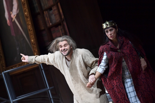 Holger Falk (Enrico) & Juanita Lascarro (Marchesa Matilda Spina)