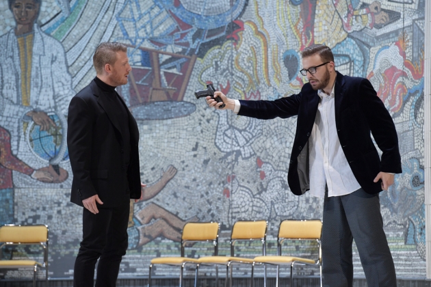 Daniel Schmutzhard (Eugen Onegin), Arseny Yakovlev (Lenski)