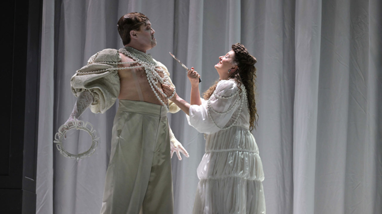 Lawrence Zazzo (Tolomeo), Kateryna Kasper (Cleopatra)