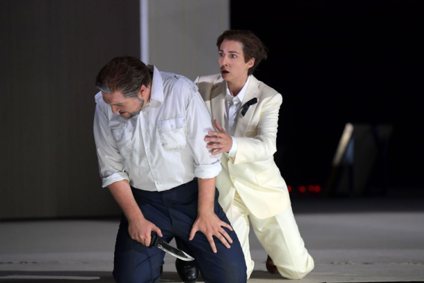 Attilio Glaser (Idomeneo), Cecelia Hall (Idamante)