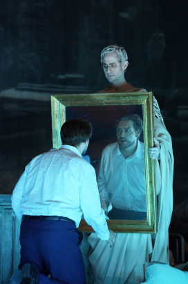 Attilio Glaser (Idomeneo), Michael McCown (Oberpriester des Neptun)