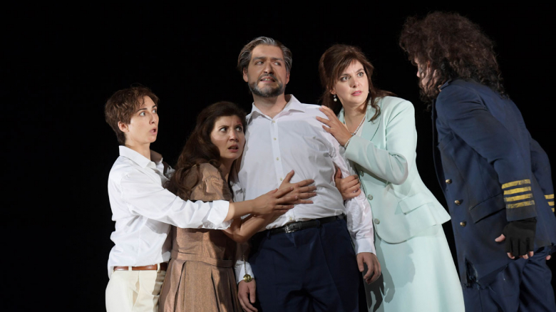 Cecelia Hall (Idamante), Florina Ilie (Ilia), Attilio Glaser (Idomeneo), Ambur Braid (Elektra), Volodymyr Mykhatskyi (Neptun)