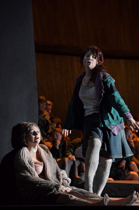 Anja Kampe (Katerina Izmailova) & Zanda Švēde (Sonyetka)