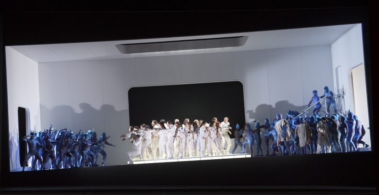 Brian Mulligan (Nelusko), Claudia Mahnke (Selika) &  chorus