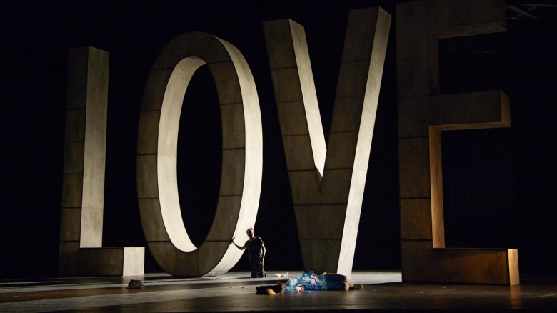 Martin Muehle (Chevalier Renato Des Grieux), Jessica Rose Cambio (Manon Lescaut)
