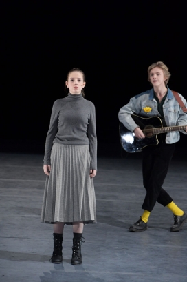 Lena Diekmann (Mina) und Ole Schwarz (Finn)