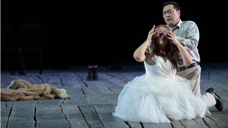 Alfred Kim (Otello), Nino Machaidze (Desdemona)