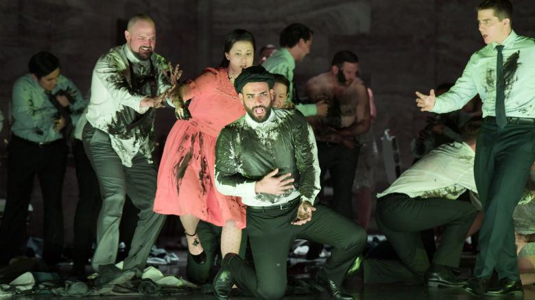 Kelsey Lauritano (Emilia), Enea Scala (Otello) & Jack Swanson (Rodrigo)
