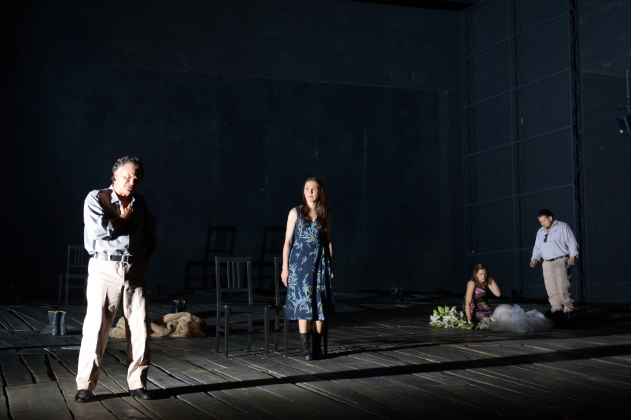 Roberto Saccà (Otello), Olesya Golovneva (Desdemona), Katharina Magiera (Emilia), Evez Abdulla (Iago)