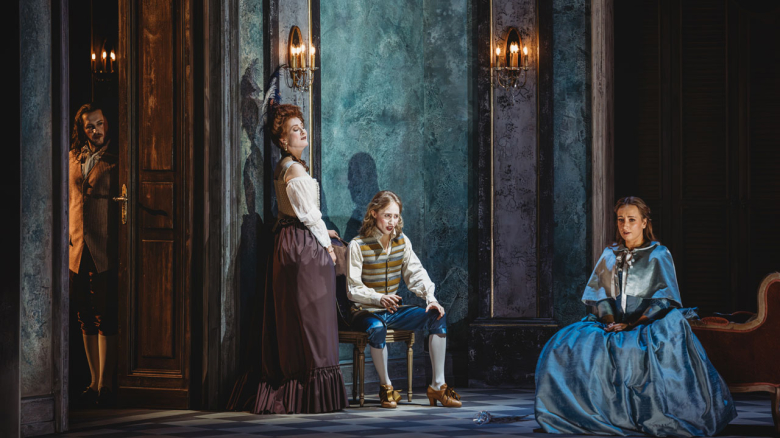 Yuriy Mynenko (Ottone), Paula Murrihy (Gismonda), Iurii Iushkevich (Adelberto) & Monika Buczkowska-Ward (Teofane)