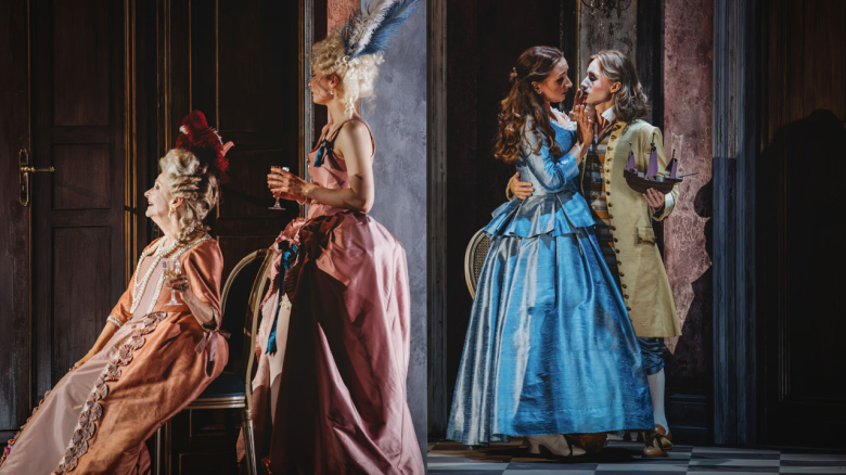 Corinna Schnabel (La Contessa), an extra, Monika Buczkowska-Ward (Teofane) & Iurii Iushkevich (Adelberto)