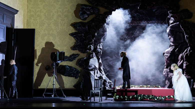 Ian Koziara (Parsifal), Iain MacNeil (Klingsor) & Jennifer Holloway (Kundry)