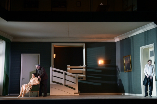 Gaëlle Arquez (Mélisande), Brian Mulligan (Golaud) & Björn Bürger (Pelléas)