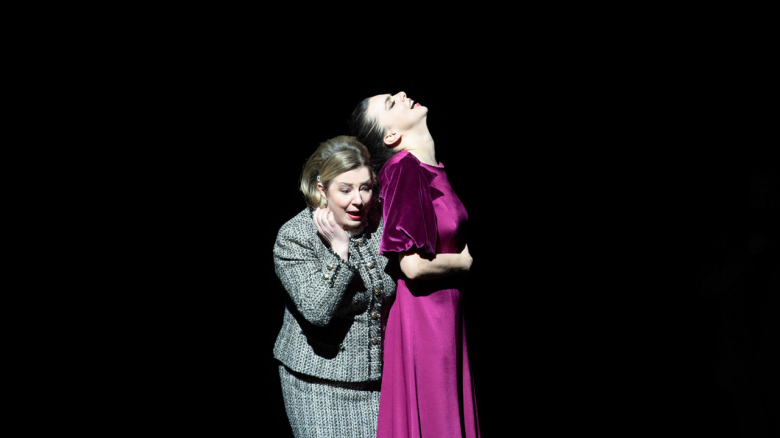 Claudia Mahnke (Herodias) & Ambur Braid (Salome)