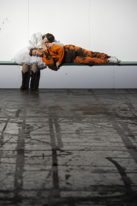 Elizabeth Reiter (Asteria) & Yves Saelens (Bajazet)