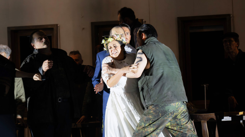 Bianca Tognocchi (Amenaide), Theo Lebow (Argirio), Kihwan Sim (Orbazzano), Ensemble