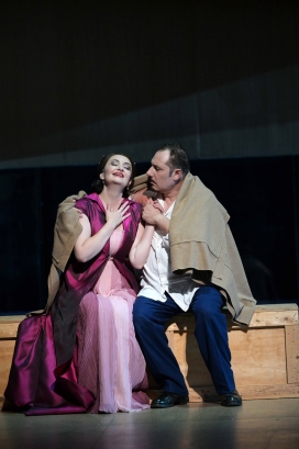 Bianca Margeǎn (Floria Tosca), Stefano La Colla (Mario Cavaradossi)